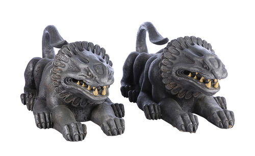 Lot #709 - JOHN CARTER (2012) - Temple Statues