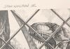 Lot #724 - JURASSIC PARK (1993) - Framed Hand-drawn Mark "Crash" McCreery Raptor Attack Artwork - 5