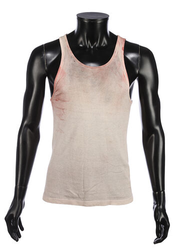 Lot #755 - LIVE FREE OR DIE HARD (2007) - John McClane's (Bruce Willis) Bloodied Vest