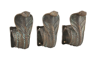Lot #792 - MUMMY, THE (1999) - Set of Cobra Door Lock Rings