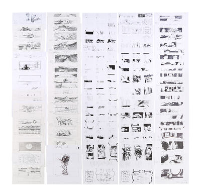 Lot #793 - THE MUMMY RETURNS (2001) - Stephen Forrest-Smith Hand-drawn Pencil-and-ink Storyboards