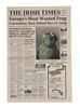 Lot #799 - MUPPETS MOST WANTED (2014) - Pair of The Irish Times Newspapers - 2