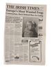 Lot #799 - MUPPETS MOST WANTED (2014) - Pair of The Irish Times Newspapers - 6