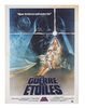Lot #941 - STAR WARS: A NEW HOPE (1977) - Howard Kazanjian Collection: Style "A" French Moyenne-Affiche Poster