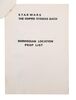 Lot #944 - STAR WARS: THE EMPIRE STRIKES BACK (1980) - Norwegian Location Prop Inventory List - 2