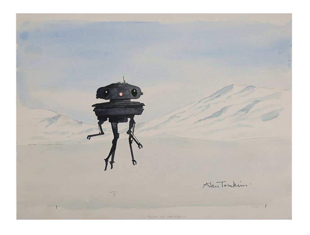 Lot #961 - STAR WARS: THE EMPIRE STRIKES BACK (1980) - Alan Tomkins ...