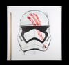 Lot #1008 - STAR WARS: THE FORCE AWAKENS (2015) - Harrods "Star Wars Gallery" Bloodied FN-2187 Stormtrooper Helmet Acrylic Screen Print - 5