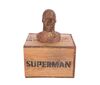 Lot #1030 - SUPERMAN (1978) - Stuart Freeborn Collection: Superman (Christopher Reeve) Special Effects Head and Tea Chest - 2