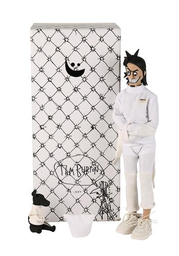 Lot #1053 - TIM BURTON - Limited-edition "Crazy Michael" Toy Gifted to Tim Burton