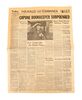 Lot #1079 - THE UNTOUCHABLES (1987) - Four Chicago Herald-Examiner Newspapers - 4