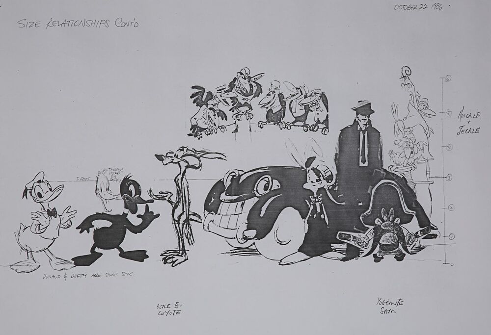 Lot #1090 - WHO FRAMED ROGER RABBIT (1988) - Philip Kohler Collection ...