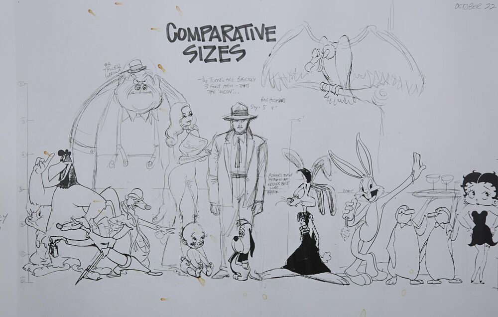 Lot #1090 - WHO FRAMED ROGER RABBIT (1988) - Philip Kohler Collection ...