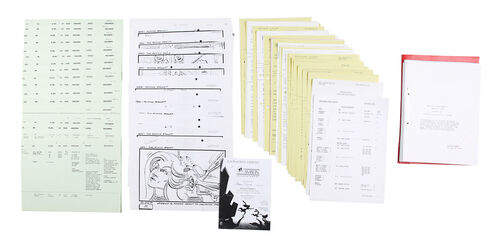 Lot #1091 - WHO FRAMED ROGER RABBIT (1988) - Philip Kohler Collection: Script, Storyboards and Production Paperwork