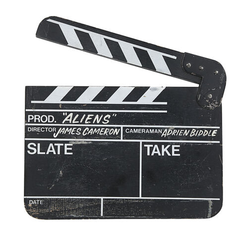 Lot #14 - ALIENS (1986) - Production Clapperboard