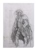 Lot #178 - HIGHLANDER (1986) - Hand-drawn James Acheson "Connor MacLeod" and "Ramirez" Costume Design Sketches with Fabric Samples - 4