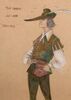 Lot #382 - TIME BANDITS (1981) - Six Hand-painted Costume Designs and Sketch - 8