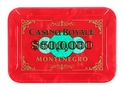 Lot #700 - CASINO ROYALE (2006) - Casino Royale $500,000 Poker Chip