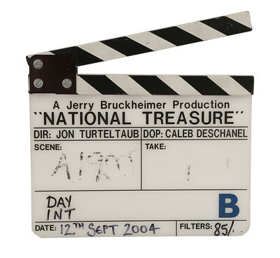 Lot #805 - NATIONAL TREASURE (2004) - Clapperboard