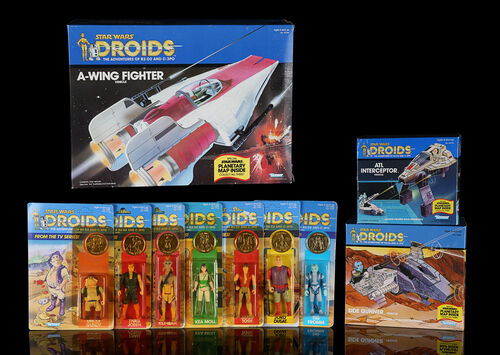 Lot #1001 - STAR WARS: DROIDS (T.V. SERIES, 1985 - 1986) - Set of