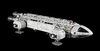 Lot #290 - SPACE: 1999 (T.V. SERIES, 1975 - 1977) - Original Screen-matched Large-scale Eagle Transporter Filming Miniature - 15