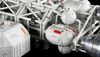 Lot #290 - SPACE: 1999 (T.V. SERIES, 1975 - 1977) - Original Screen-matched Large-scale Eagle Transporter Filming Miniature - 30