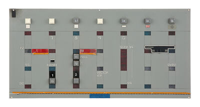 Lot #867 - SPACE: 1999 (T.V. SERIES, 1975-1977) - Screen-matched Moonbase Alpha Control Panel
