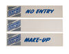 Lot #946 - STAR WARS: THE EMPIRE STRIKES BACK (1980) - "Make-Up", "No Entry" and Blank Door Signs