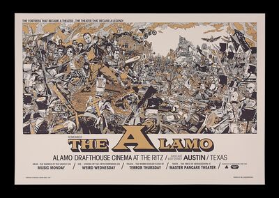 Lot #7 - THE ALAMO (1960) - Hand-Numbered Limited Edition Mondo Print, 2006