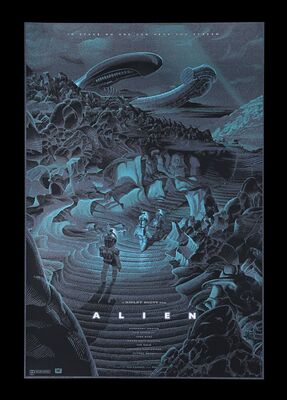 Lot #11 - ALIEN (1979) - Hand-numbered Limited Edition Print, 2016