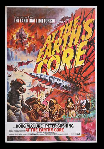 Lot #30 - AT THE EARTH'S CORE (1976) - British Double Crown, 1976