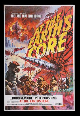 Lot #30 - AT THE EARTH'S CORE (1976) - British Double Crown, 1976