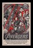 Lot #33 - THE AVENGERS (2012) - Hand-numbered Mondo Poster by Tyler Stout and Autographed by Stan Lee, 2012