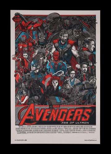 Lot #38 - AVENGERS: AGE OF ULTRON (2015) - Hand-numbered Limited Edition Print, 2015