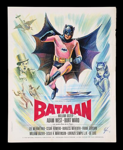 Lot #53 - BATMAN (1966) - French Petite, 1966