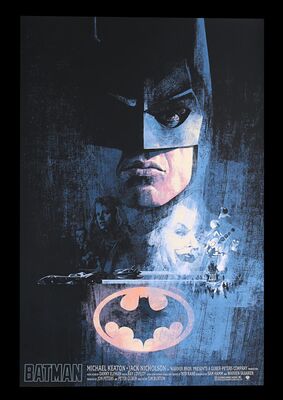 Lot #55 - BATMAN (1989) - Hand-numbered Limited Edition Artist Proof Private Commission Print, 2020