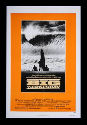 Lot #67 - BIG WEDNESDAY (1978) - US One-Sheet, 1978