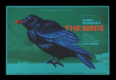 Lot #71 - THE BIRDS (1963) - Signed and Hand-numbered Limited Edition Print, 2014