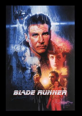 Lot #77 - BLADE RUNNER (1982) - Signed and Numbered Limited Edition Bottleneck Gallery Print, 2019