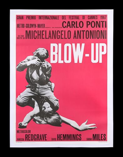 Lot #85 - BLOW UP (1966) - Italian One-Panel (2-Fogli), 1970s