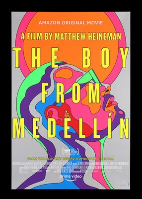 Lot #92 - THE BOY FROM MEDELLIN (2020) - Hand-signed, Embossed and Numbered One-Sheet, 2021