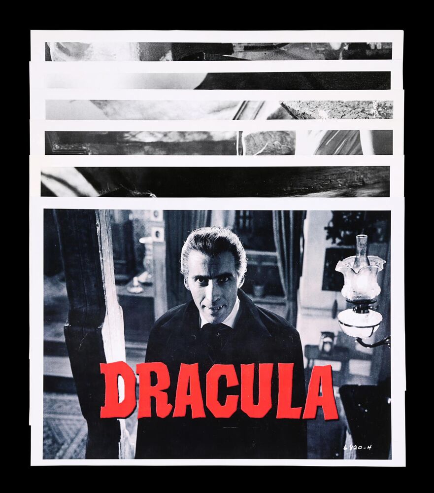 Lot #95 - THE CURSE OF FRANKENSTEIN (1957), DRACULA (1958) - Bray ...
