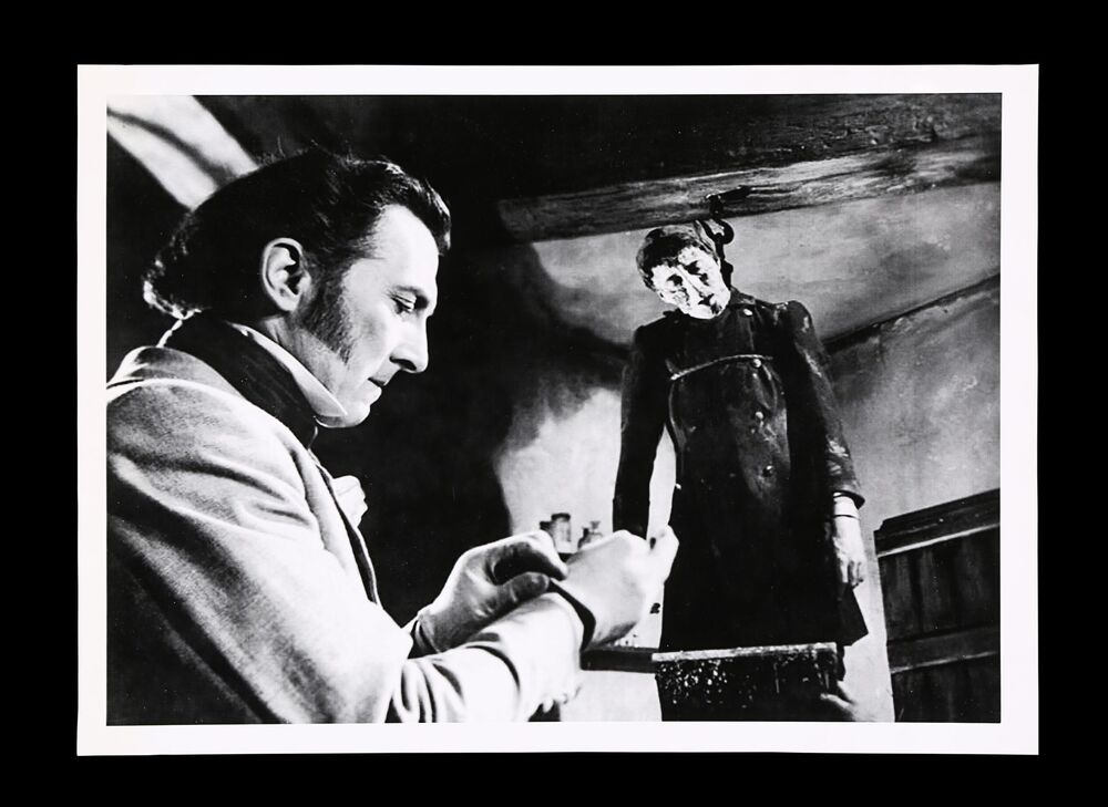 Lot #95 - THE CURSE OF FRANKENSTEIN (1957), DRACULA (1958) - Bray ...