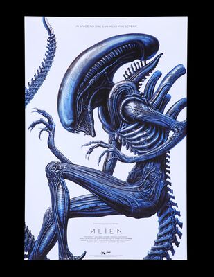 Lot #114 - ALIEN (1979) - Bryan Fuller Collection: Hand-numbered Limited Edition Mondo Print, 2017