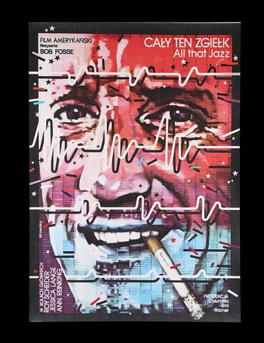Lot #115 - ALL THAT JAZZ (1979) - Bryan Fuller Collection: Polish One-Sheet, 1982