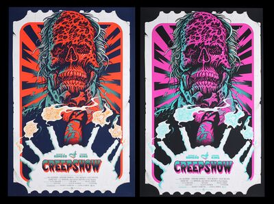 Lot #122 - CREEPSHOW (1982) - Bryan Fuller Collection: Two Hand-numbered Limited Edition Mondo Prints, 2014