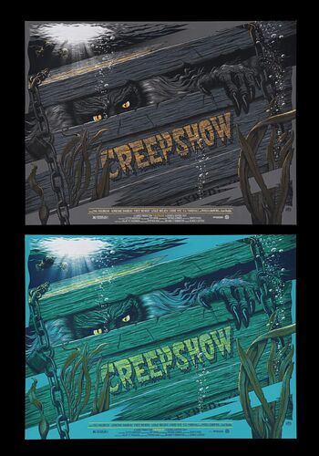 Lot #123 - CREEPSHOW (1982) - Bryan Fuller Collection: Two Hand-numbered Limited Edition Prints, 2014