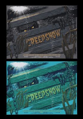 Lot #123 - CREEPSHOW (1982) - Bryan Fuller Collection: Two Hand-numbered Limited Edition Prints, 2014