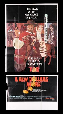 Lot #129 - FOR A FEW DOLLARS MORE (1965) - Bryan Fuller Collection: US Three-Sheet, 1967