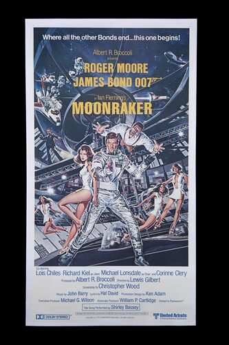 Lot #148 - JAMES BOND: MOONRAKER (1979) - Bryan Fuller Collection: US Three-Sheet, 1979