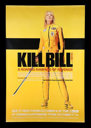 Lot #151 - KILL BILL (2003) - Bryan Fuller Collection: British 'Bus Stop' Poster, 2003
